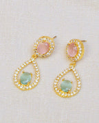 COKO's American Diamond Zircon Necklace set - Vanita