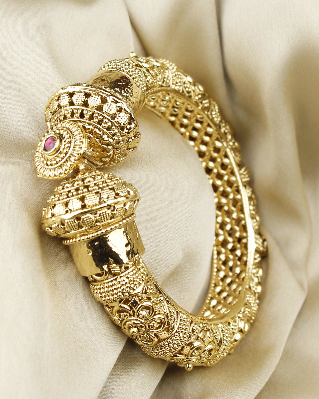COKO's Rajwada Statement Kada Set of 2- Miran