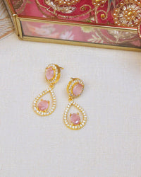 COKO's American Diamond Zircon Necklace set - Vanita