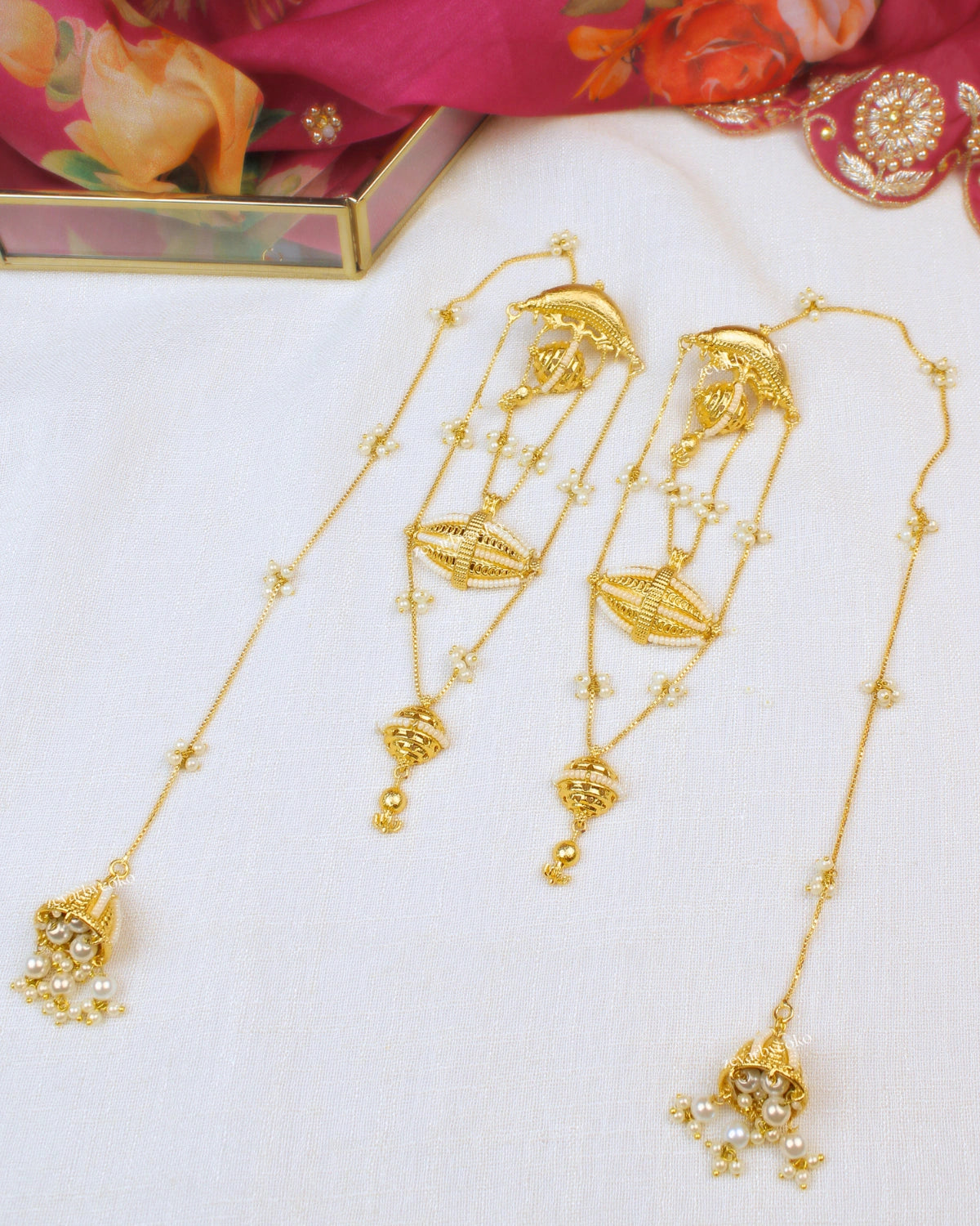 Bhanavi Kashmiri Jhumka Earrings