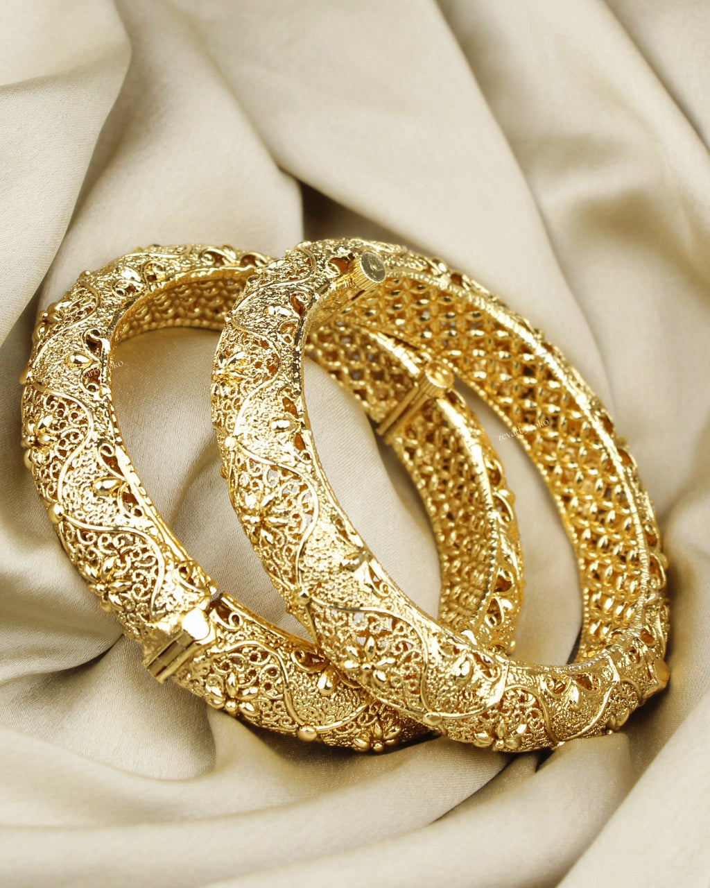 COKO's Heritage Openable Bangles Set of 2- Mira