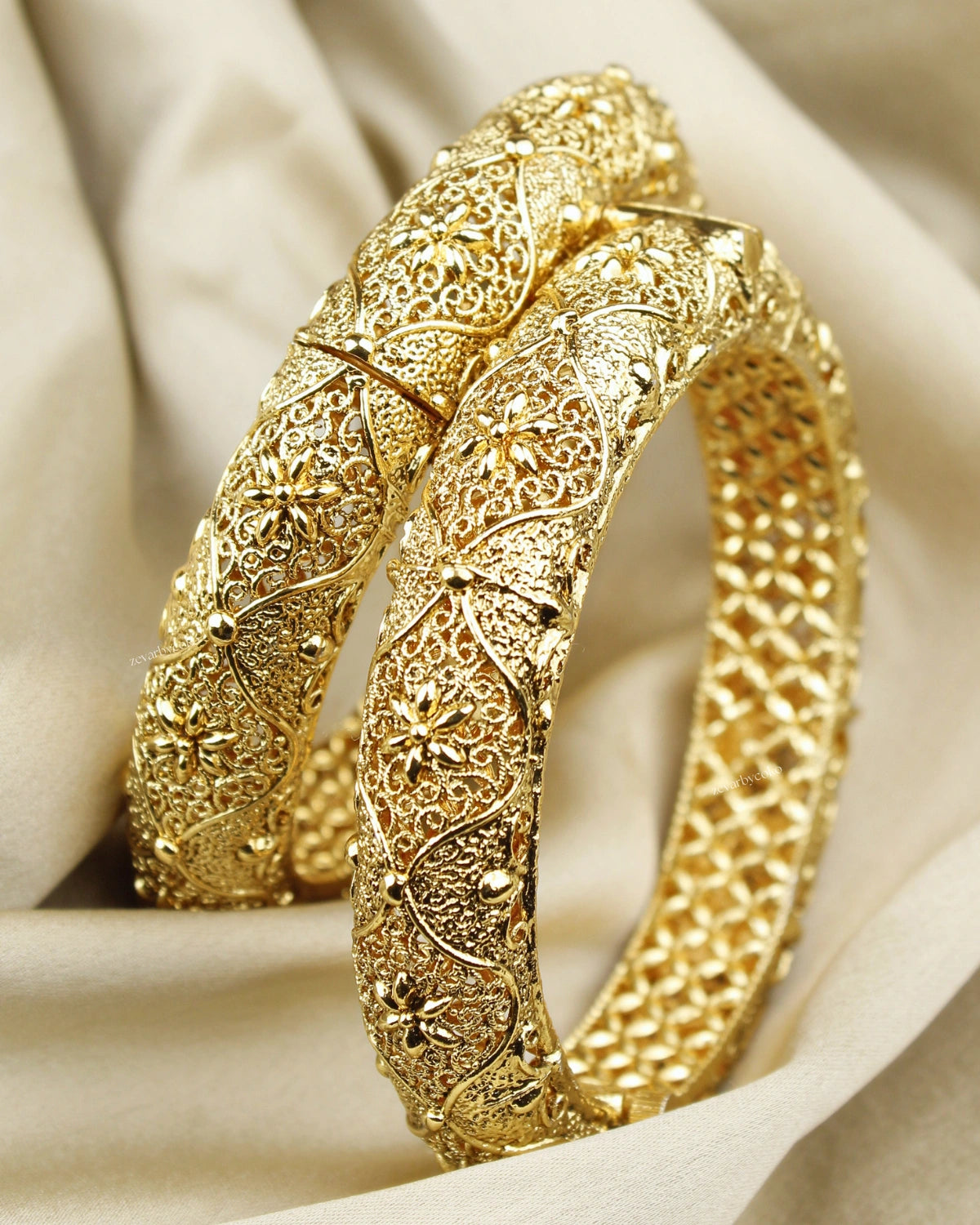 COKO's Heritage Openable Bangles Set of 2- Mira