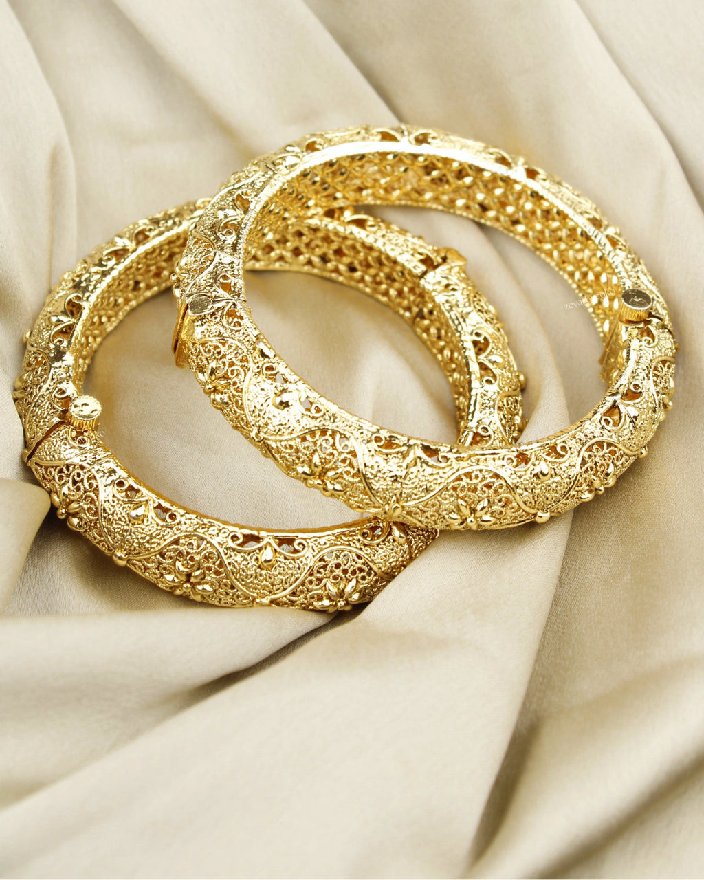 COKO's Heritage Openable Bangles Set of 2- Mira