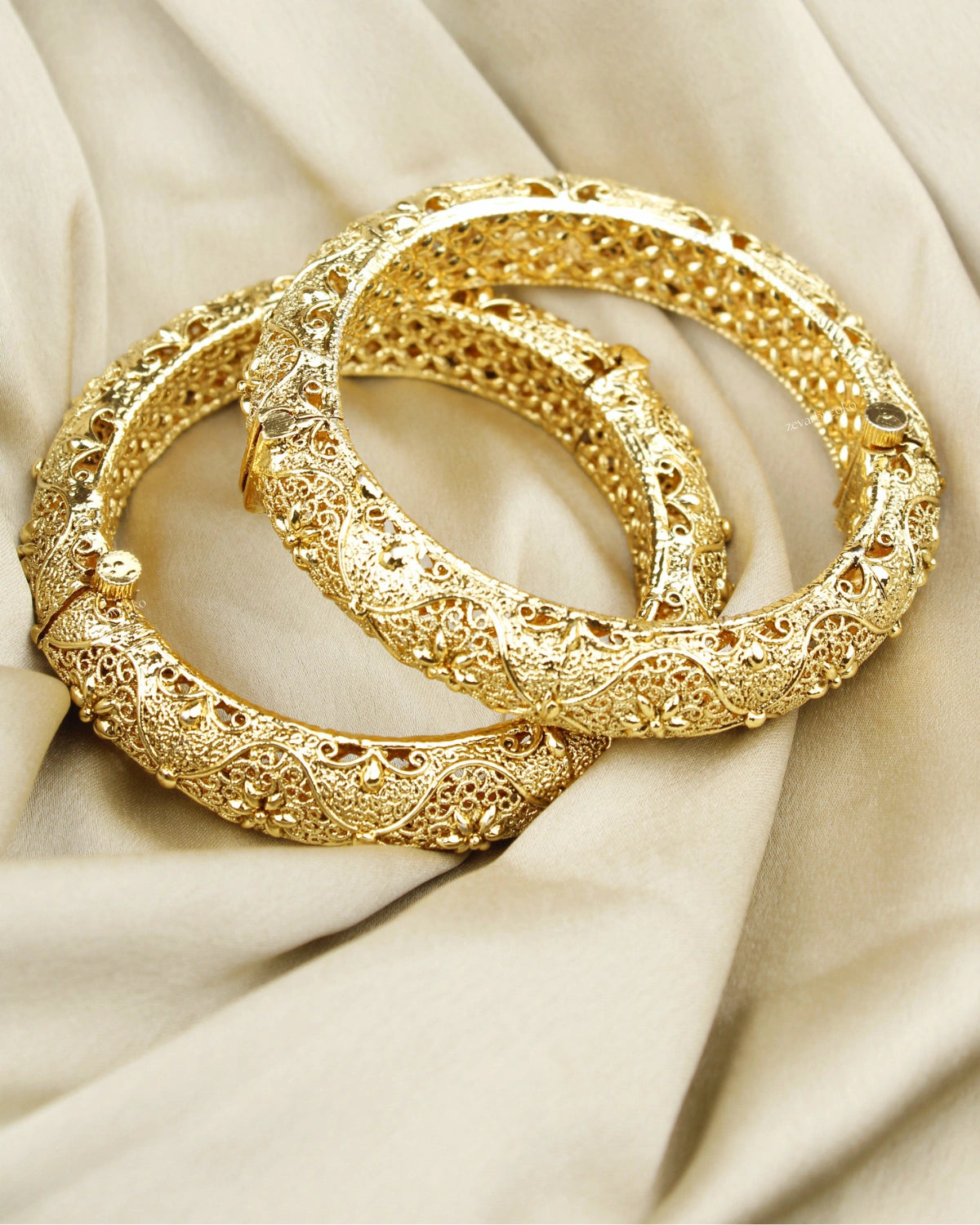 COKO's Heritage Openable Bangles Set of 2- Mira