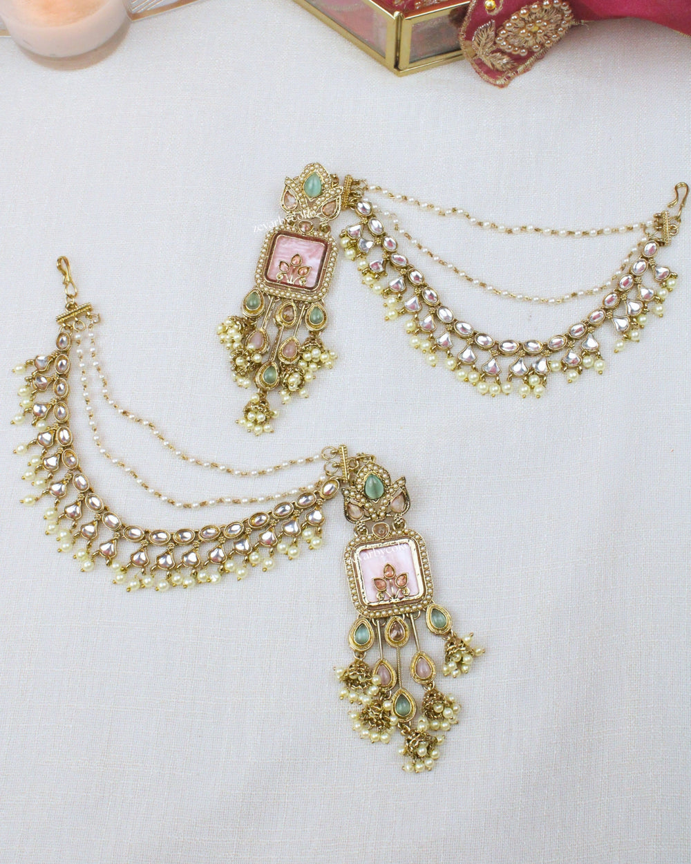 COKO's Kaan Chain Ear Chain (Sahara)- Keya Kaanchain Earrings