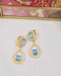 COKO's American Diamond Zircon Necklace set - Vanita
