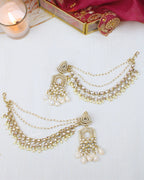 COKO's Kaan Chain Ear Chain (Sahara)- Kaara Kaanchain Earrings