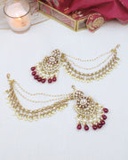COKO's Kaan Chain Ear Chain (Sahara)- Kiana Kaanchain Earrings