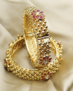 COKO's Heritage Openable Bangles Set of 2- Maini