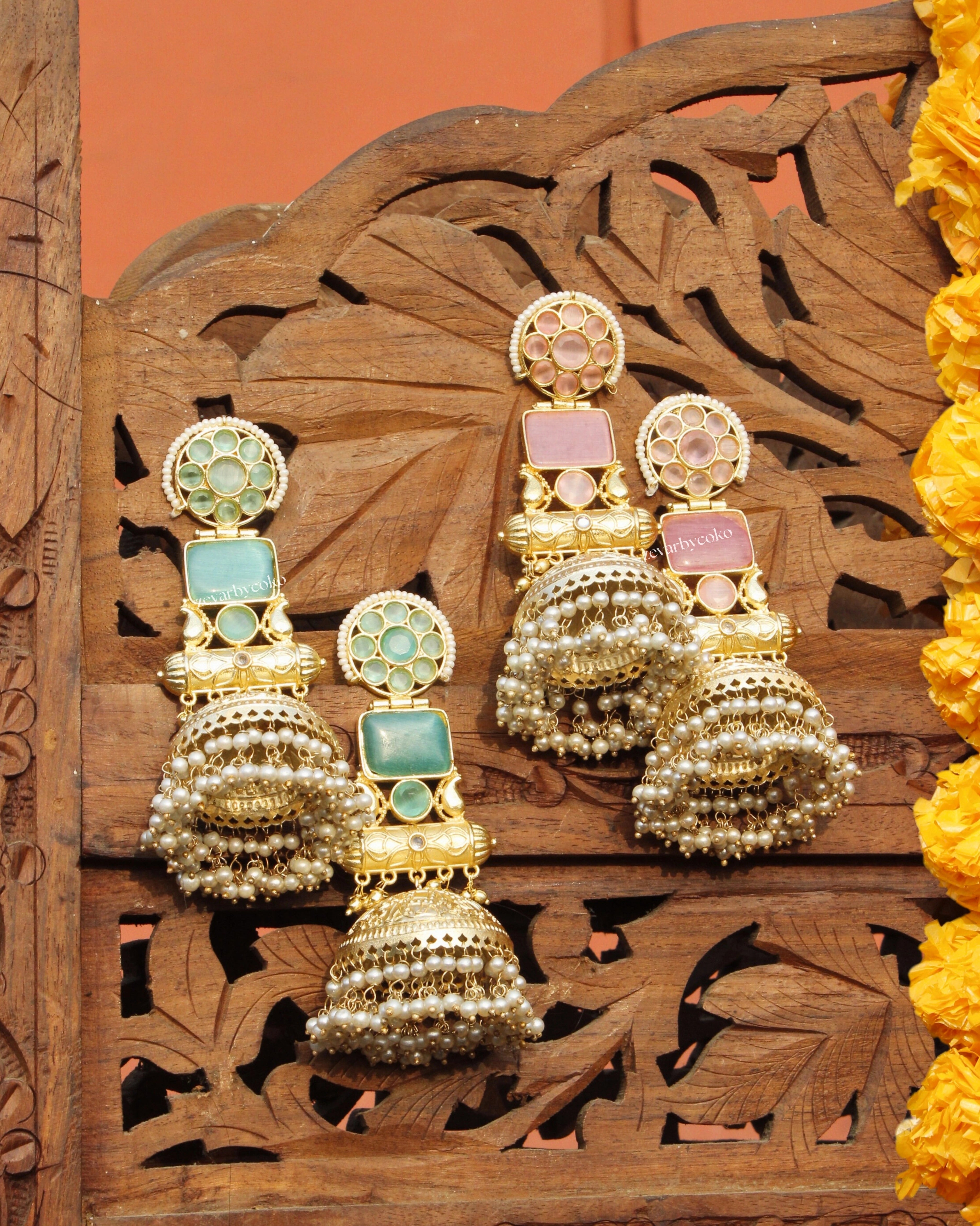 Aayushi Kashmiri Jhumka Earrings