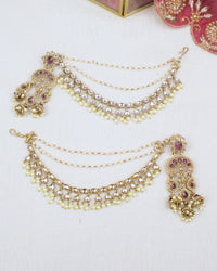 COKO's Kaan Chain Ear Chain (Sahara)- Karnika Kaanchain Earrings