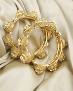 COKO's Heritage Openable Bangles Set of 2- Maithli