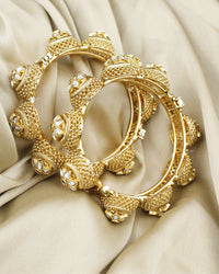 COKO's Heritage Openable Bangles Set of 2- Maithli