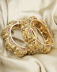 COKO's Heritage  Rajwada Openable Bangles Set of 2- Manvi