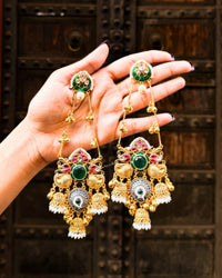 Bansari Kashmiri Jhumka Earrings