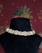 Coko's Sitara Reverse AD Polki Necklace Set