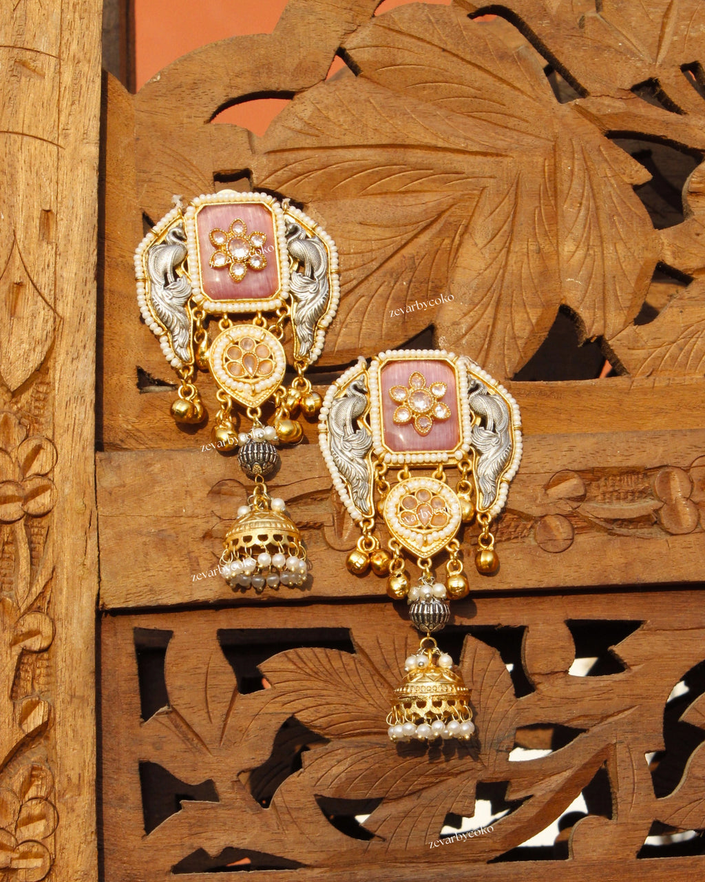 Aashna Kashmiri Jhumka Earrings