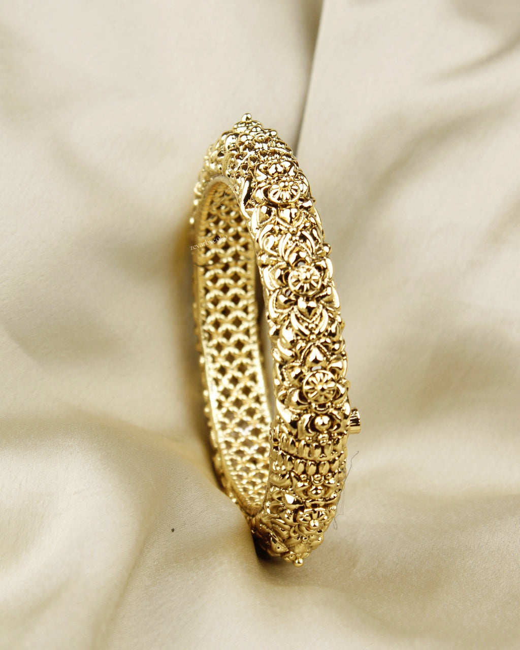 COKO's Heritage Openable Bangles Set of 2- Moksha