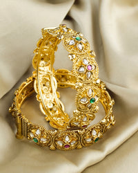 COKO's Heritage Openable Bangles Set of 2- Medha