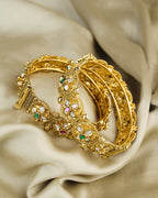 COKO's Heritage Openable Bangles Set of 2- Medha