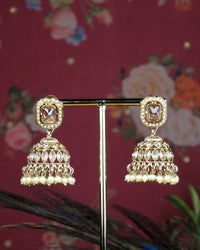 Coko's Sitara Reverse AD Polki Necklace Set
