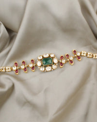 COKO's Sabya Inspired Navratna Necklace Set - Naira