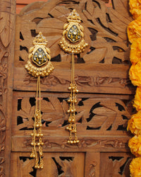 Aishani Kashmiri Jhumka Earrings