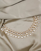 COKO's Carat Moissanite Polki Necklace Set - Neesha