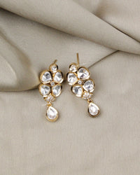 COKO's Carat Moissanite Polki Necklace Set - Neesha