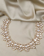 COKO's Carat Moissanite Polki Necklace Set- Niva
