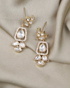 COKO's Carat Moissanite Polki Necklace Set- Niva