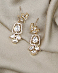 COKO's Carat Moissanite Polki Necklace Set- Niva