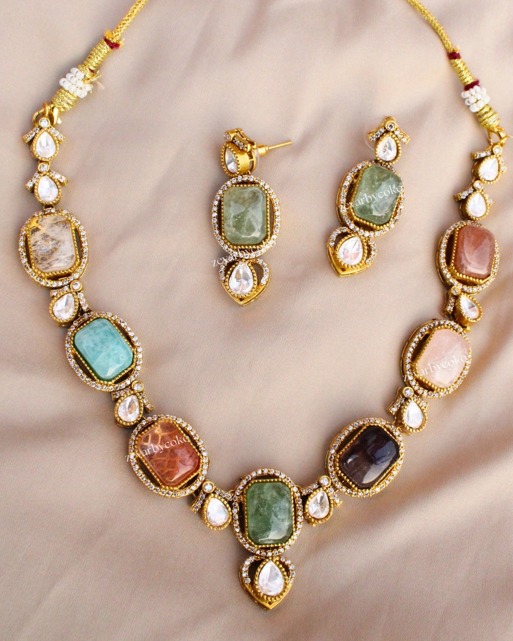 Coko's Virasat Sabya-Inspired Heritage Necklace Set