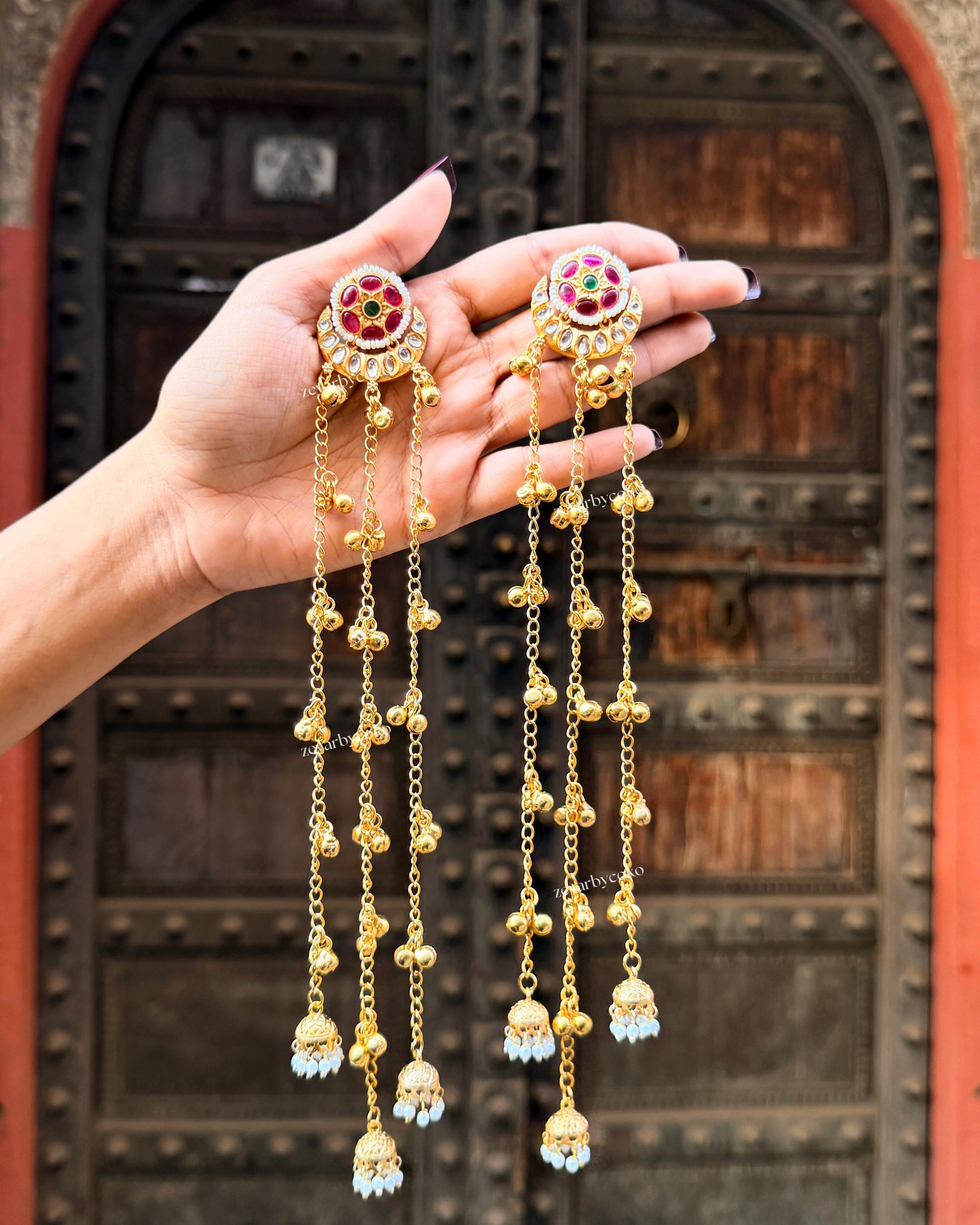 Bhairavi Kashmiri Jhumka Earrings