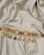 COKO's Sabya Inspired Navratna Necklace Set - Niharika