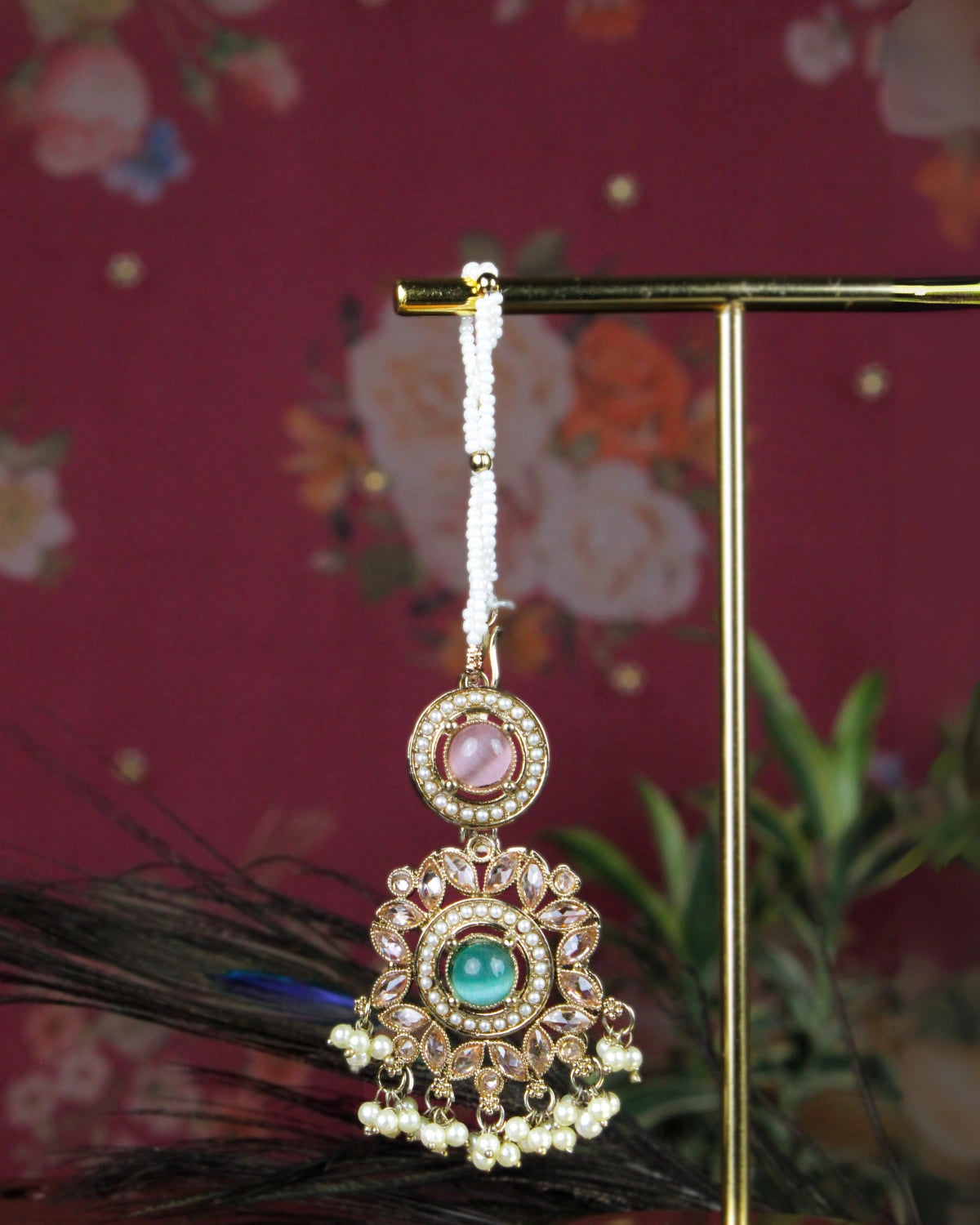 Coko's Ragini Reverse AD Polki Necklace Set