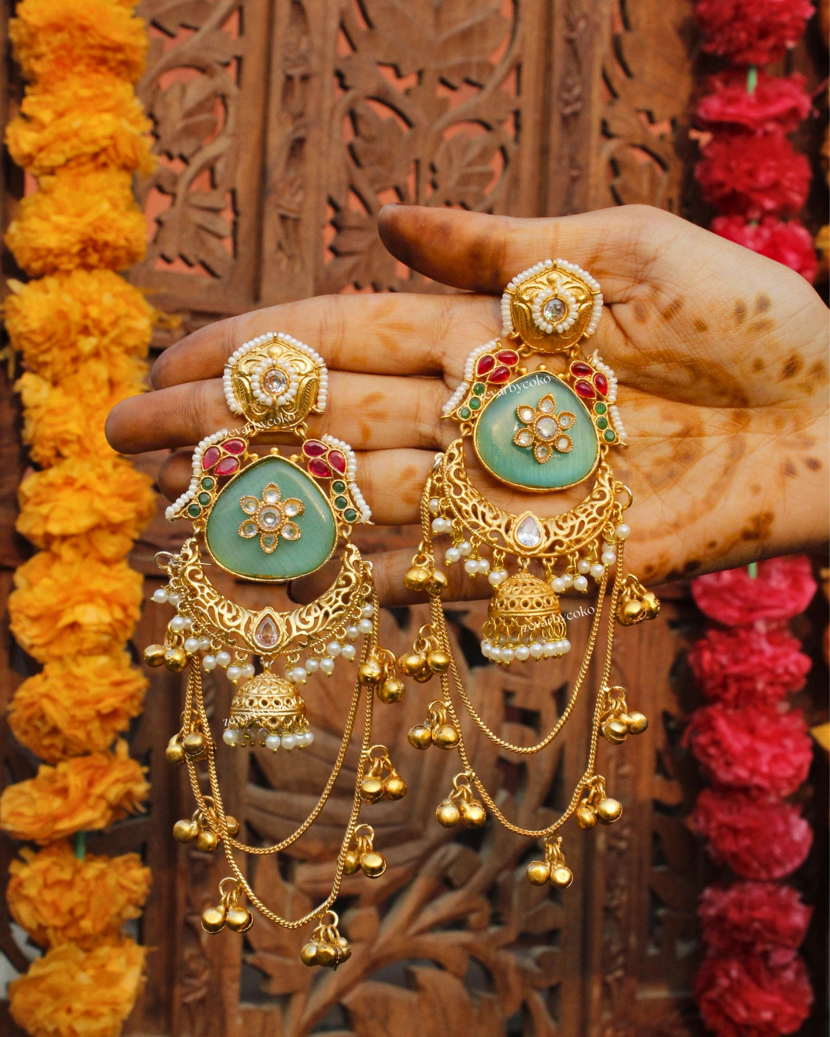 Ashita Kashmiri Earrings