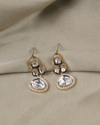 COKO's Carat Moissanite Polki Necklace Set- Nivedita