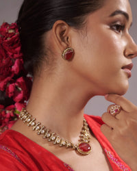 Coko's Doublet Statement Necklace Set - Lavanya