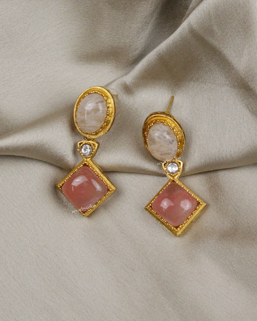 COKO's Sabya Inspired Navratna Necklace Set - Nandini