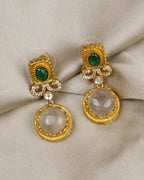 COKO's Sabya Inspired Navratna Necklace Set - Nisha