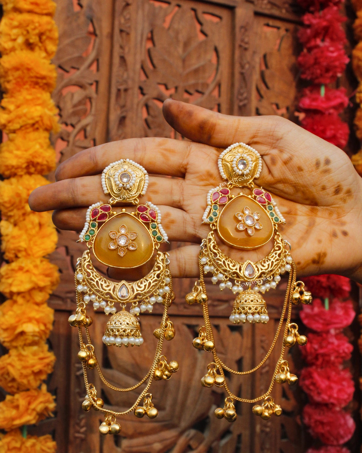 Ashita Kashmiri Earrings