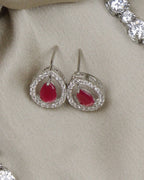 COKO's American Diamond Zircon Necklace set - Vagisha