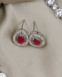 COKO's American Diamond Zircon Necklace set - Vagisha