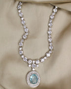 COKO's American Diamond Zircon Necklace set - Virusha