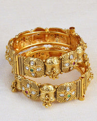 COKO's Heritage Openable Bangles Set of 2- Mohini