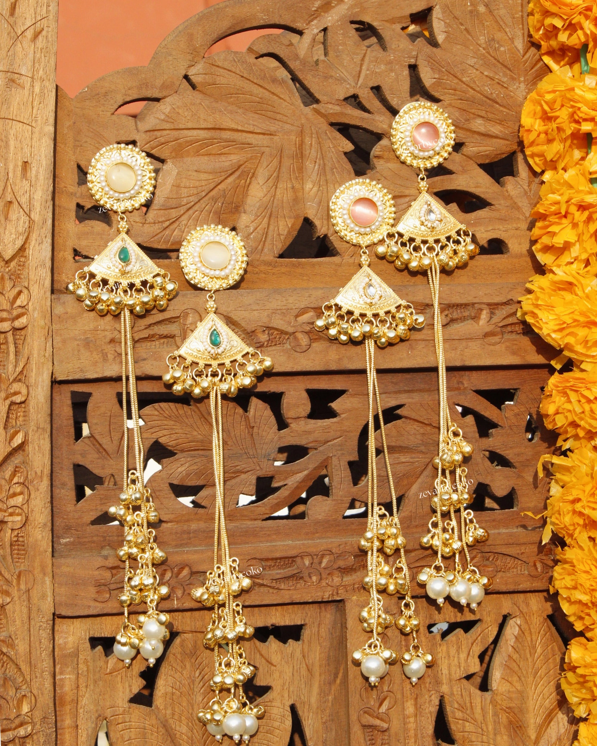 Aashvi Kashmiri Jhumka Earrings