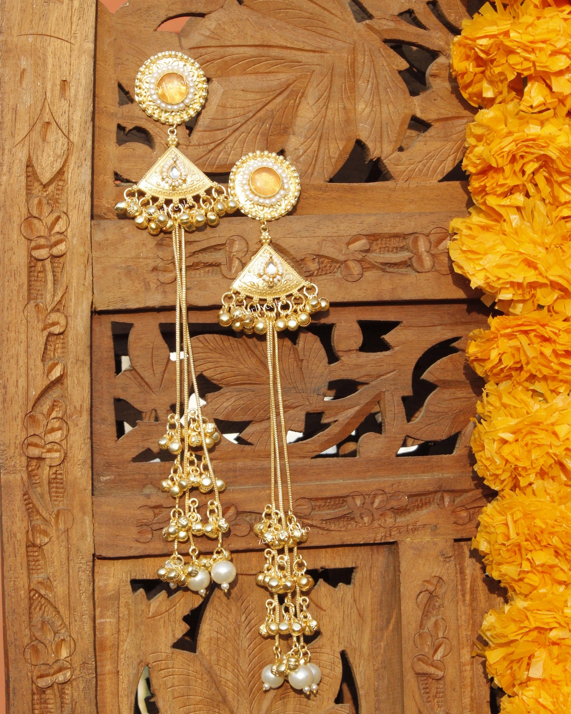 Aashvi Kashmiri Jhumka Earrings