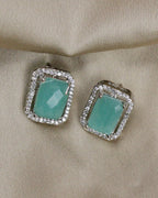 COKO's American Diamond Zircon Necklace set - Vaibhavi