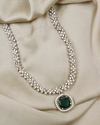 COKO's American Diamond Zircon Necklace set - Vaani